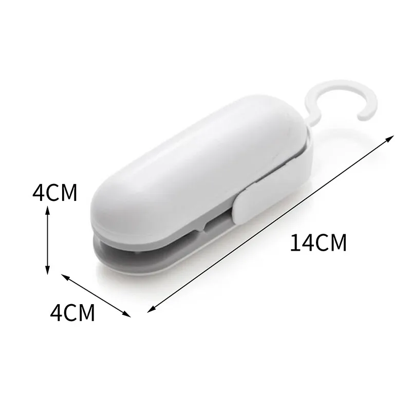 

Portable Mini Sealing Machine Kitchen Storage Organization Household Sealing Food Clip Heat Sealer For Kitchen Convenience