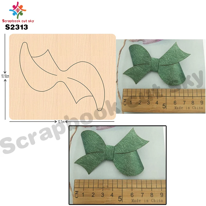 Деревянные Луки новые деревянные пресс-формы для скрапбукинга Thickness-15.8mm S2313 | Дом