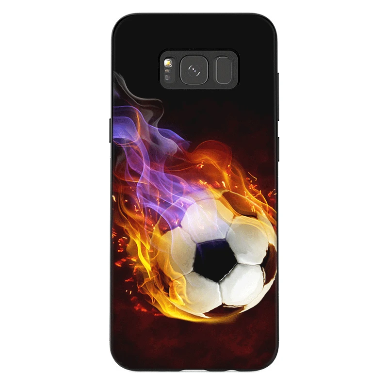 Чехол для телефона samsung M10 M20 M30 M40 S6 S7 край S9 S8 S10 S10E Plus Note 8 9 10 Футбол милый |