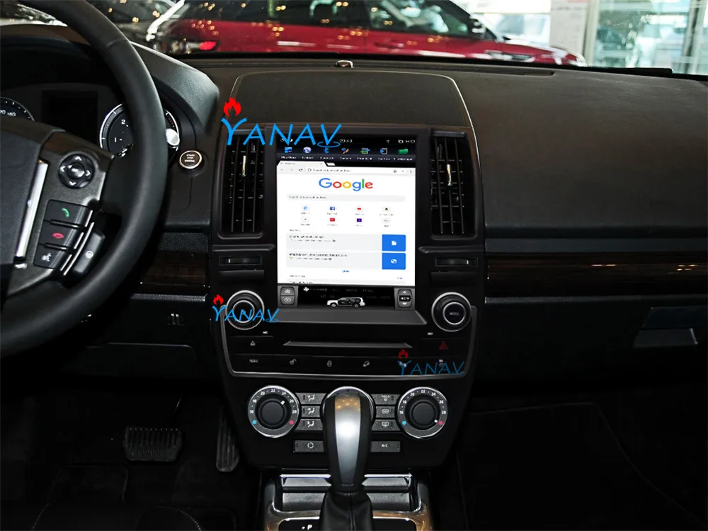 

10,4 дюймовый автомобильный GPS-навигатор Android для Land Rover Freelander 2 2007-2015 мультимедийный автомобильный DVD-плеер Tesla с вертикальным экраном