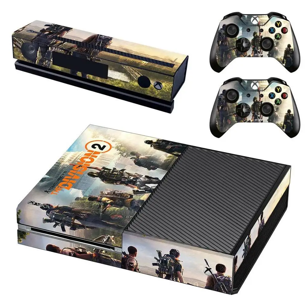 Tom Clancy's The Division 2 стикер s для xbox one Наклейка на кожу Стикеры консоль Kinect два