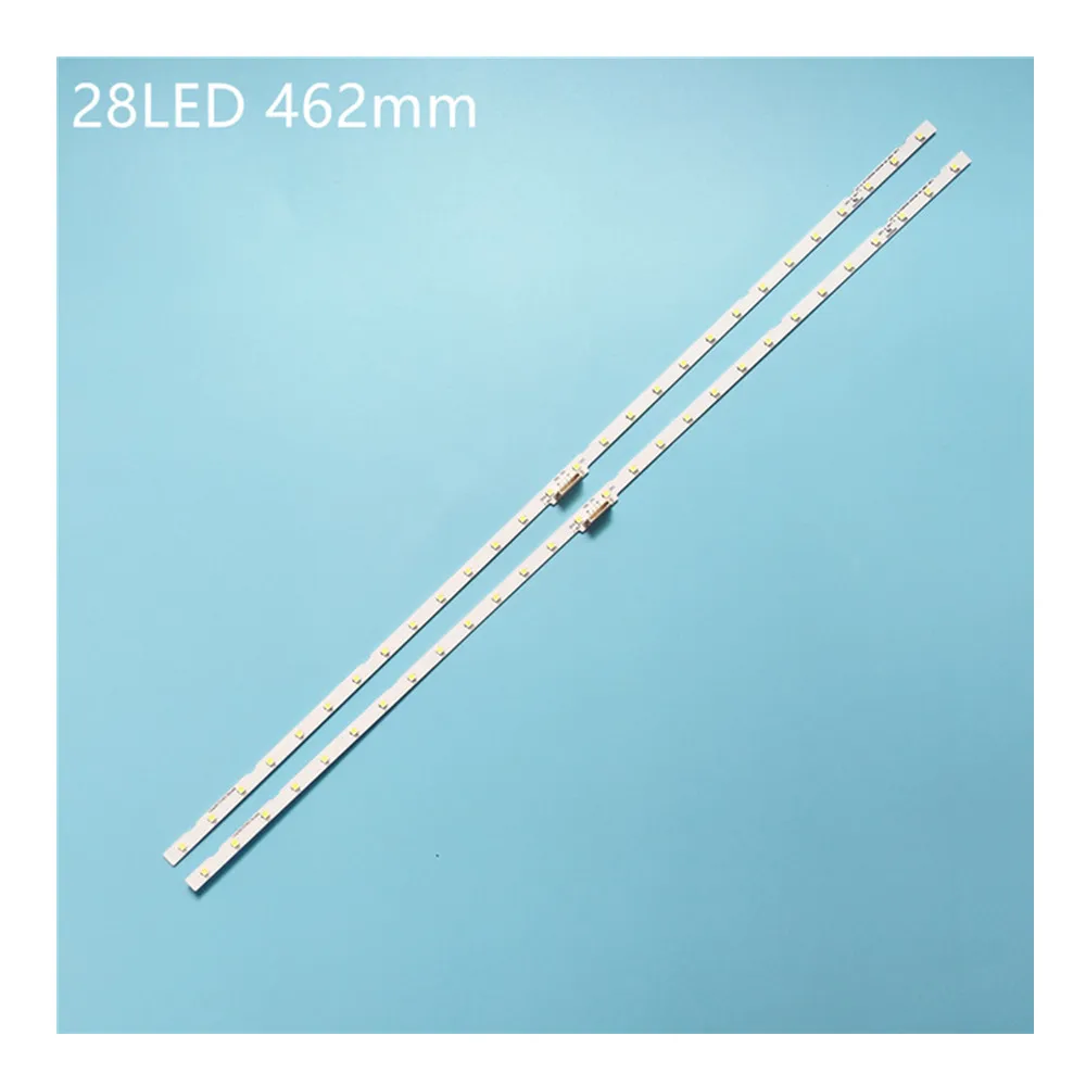 

LED Backlight strip 28 lamp for Samsung 43"TV UE43NU7100U AOT_43_NU7100F_2X28_3030C BN44-00947A UE43NU7120U UE43NU7170U