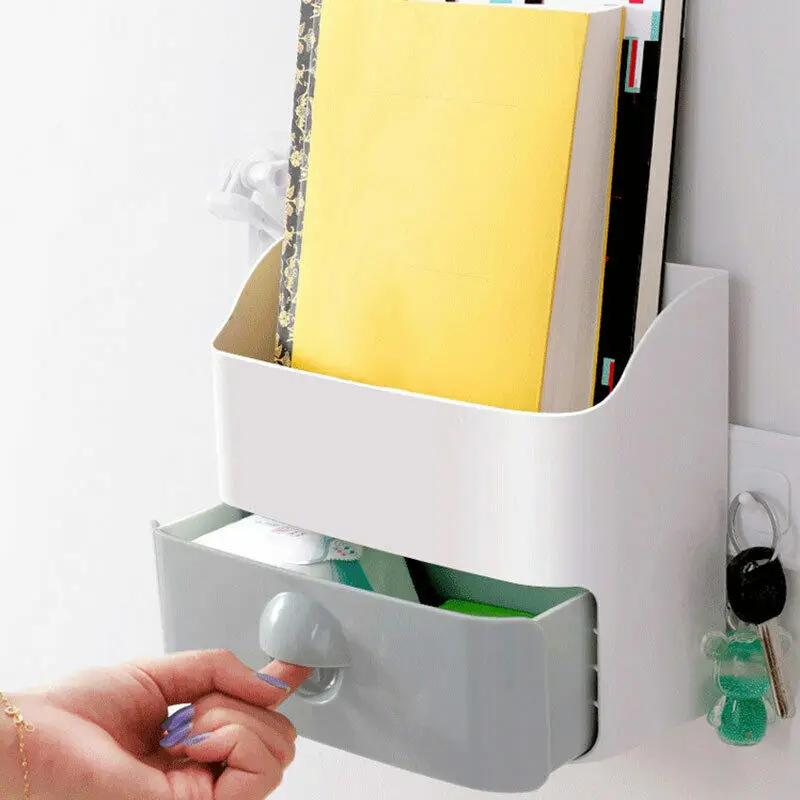 Прикроватная тумбочка для уборки стеллаж хранения полка органайзер с держателем