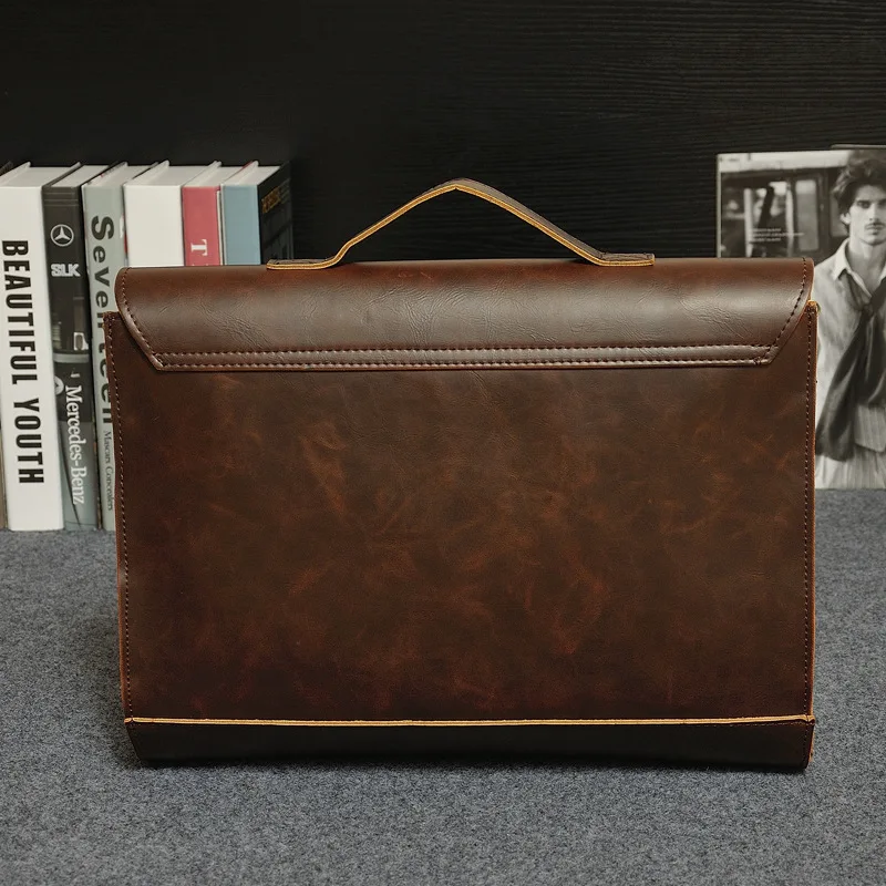 Портфель мужской кожаный деловой, роскошный модный мессенджер на плечо, сумка-Кроссбоди, тоут для компьютера, 2020 от AliExpress RU&CIS NEW