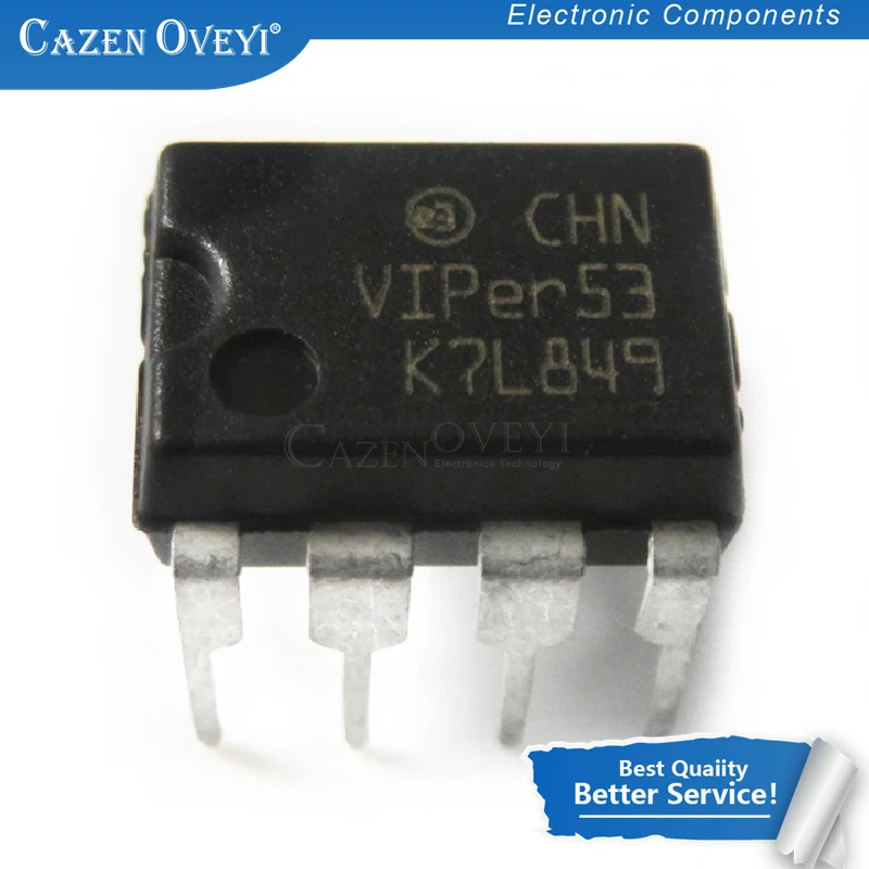 

10pcs/lot VIPer53 VIPer53E DIP-8 In Stock