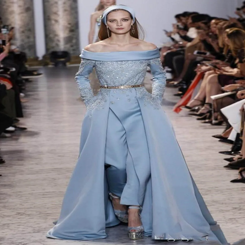 

Женский вечерний костюм со съемным шлейфом, кружевной аппликацией и длинными рукавами, вечерний костюм в африканском стиле