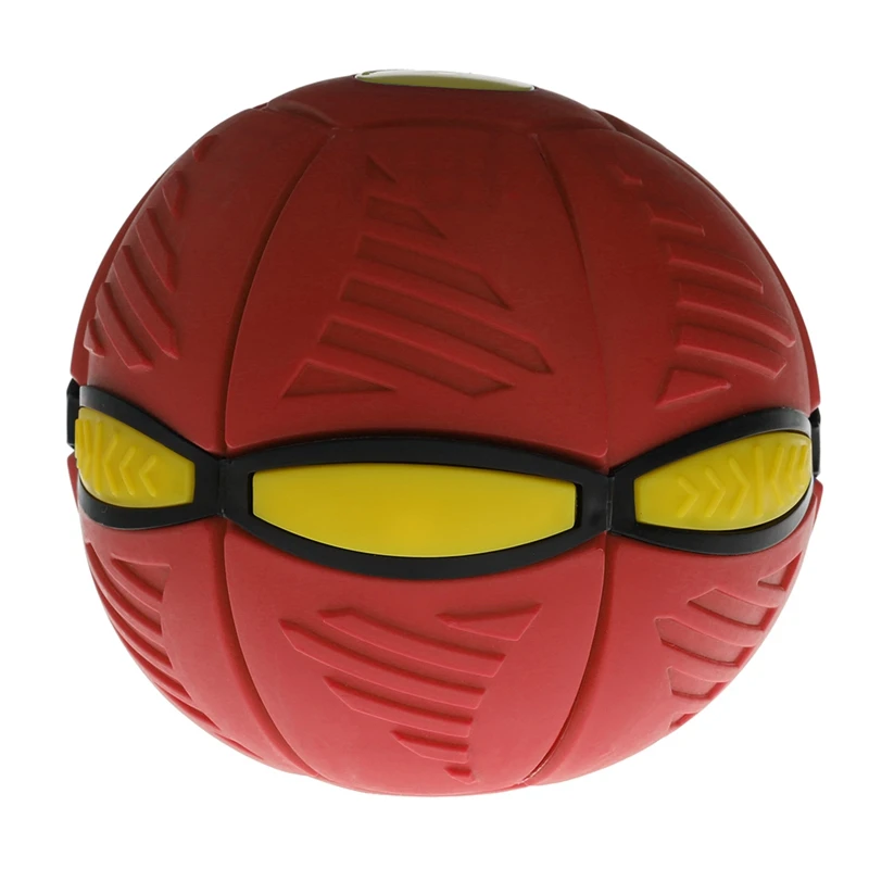 Летающий НЛО плоский бросать диск шар светодиодный светодиодсветильник кой