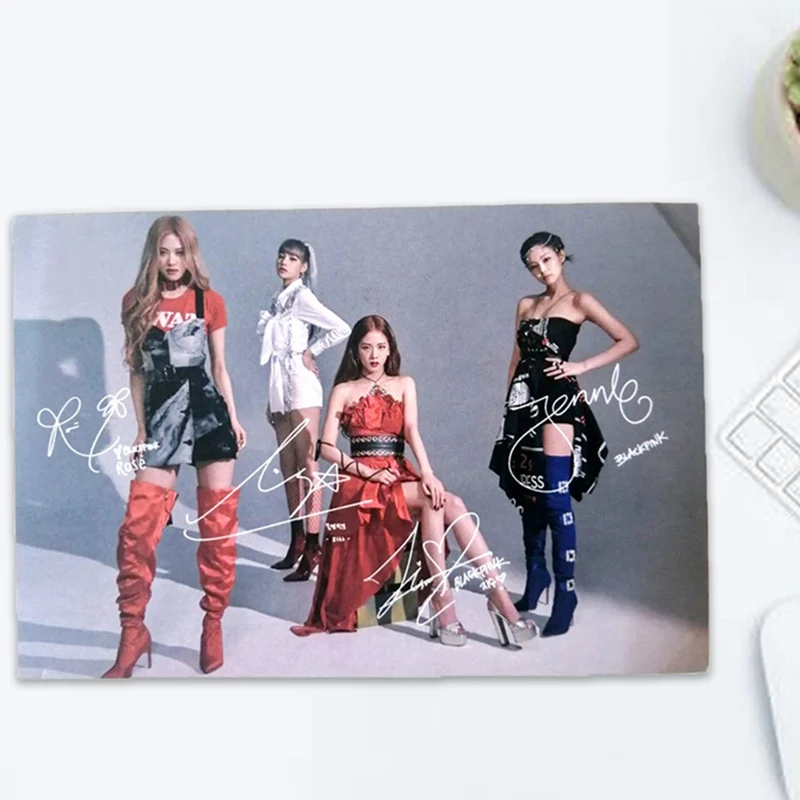 16,9*11,5 см KPOP Blackpink Ablum картина фото карты ЛОМО карта картина открытка украшение канцелярские принадлежности для поклонников подарок