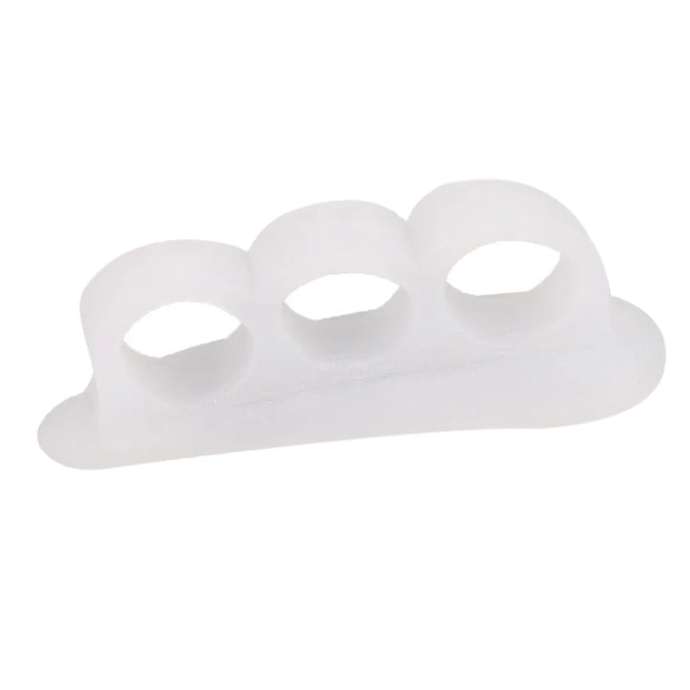 

1Pair Silicone Toe Separator Flexible Hallux Valgus Bunion Corrector Pedicure for Personal Face Healthy Protection Part