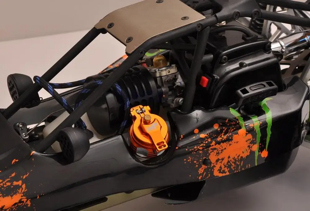 Alloy Quick Fuel Tank Cap Cover for HPI BAJA 5B 5T ROVAN KING MOTOR LOSI 5IVE-T DBXL | Игрушки и хобби