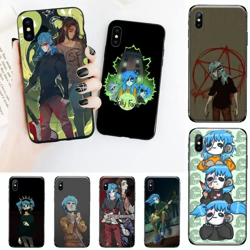 

Sally face Phone Case for iPhone 11 12 mini pro XS MAX 8 7 6 6S Plus X 5S SE 2020 XR