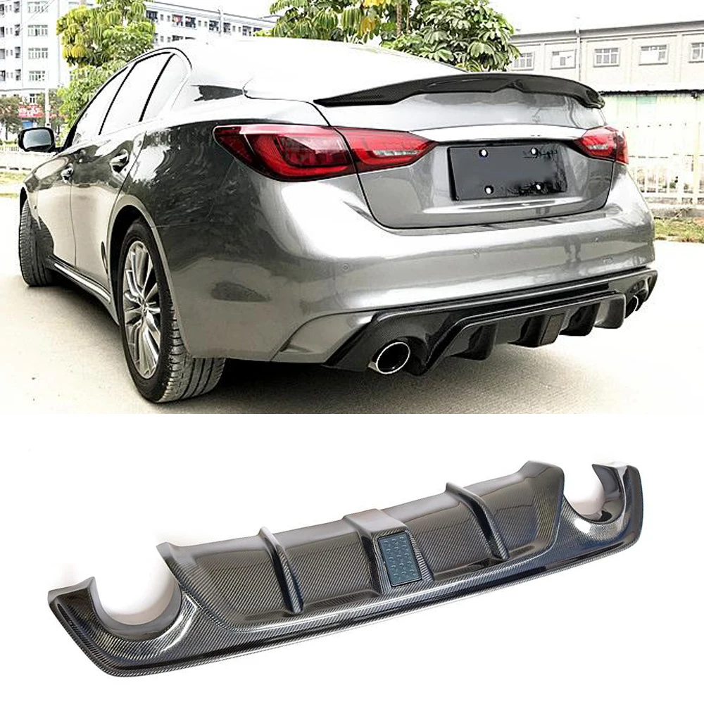 Углеродное волокно авто аксессуары для infiniti Q50 седан 4 двери стандарт и спорт 2018