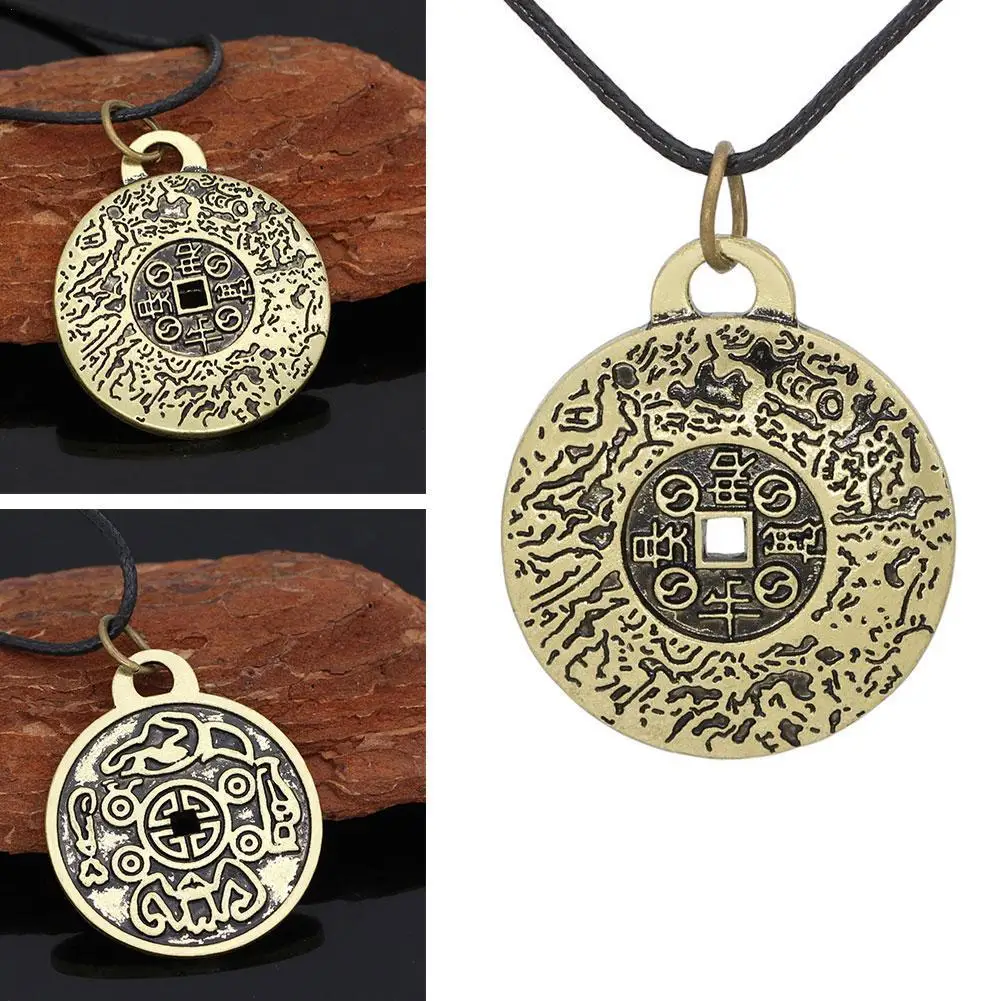 

The Properties of Feng Shui Money Amulet Necklace Fashion For Men Gift Necklace Jewelry Vintage Russian Women Amulet Amulet M4Q7