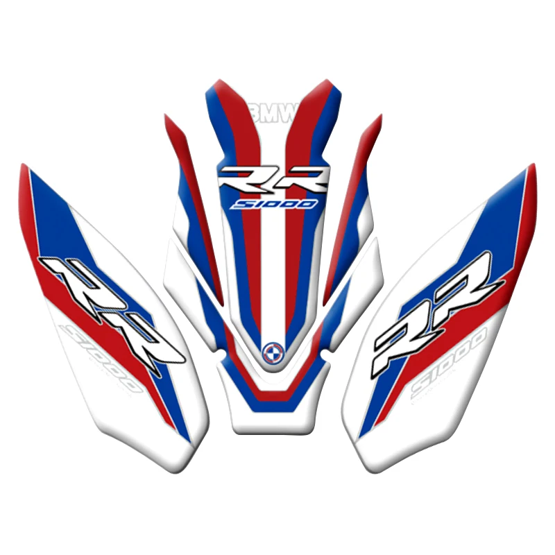 Мотоцикл 3D Edge Gel топливный нефтяной бак Pad Protector наклейка Fish Bone для BMW S1000RR s1000rr 2019 декоративная наклейка.