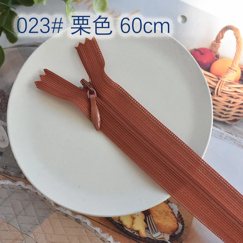 

SBS silk edge invisible zipper invisible zipper dress quilt cover pillow 60cm clothing accessories DIY