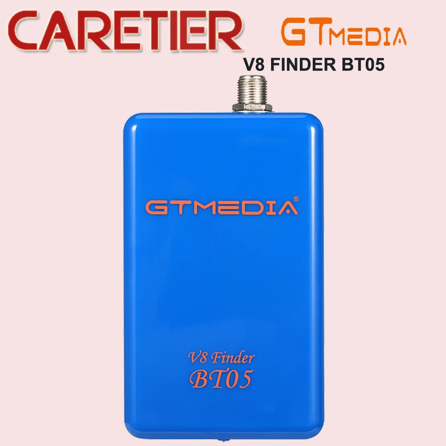 Новое поступление V8 Finder BT05 Цифровой спутниковый DVB S2 FTA метр bluetooth подключение для