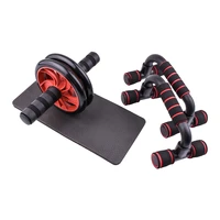 ab power wheels roller machine push up bar stand exercise rack workout home gym fitness equipment muscle trainer abdominal