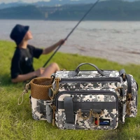 fishing multi function suit shoulder bag messenger bag pole bag waterproof fish control device outdoor sports fishing bag
