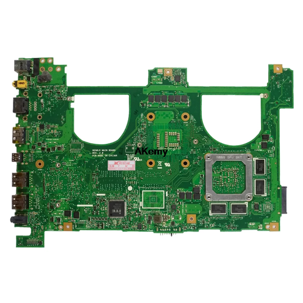 N550JK материнская плата для ноутбука For Asus VivoBook N550JX Q550JV G550JK N550JV оригинальная I7 4700HQ