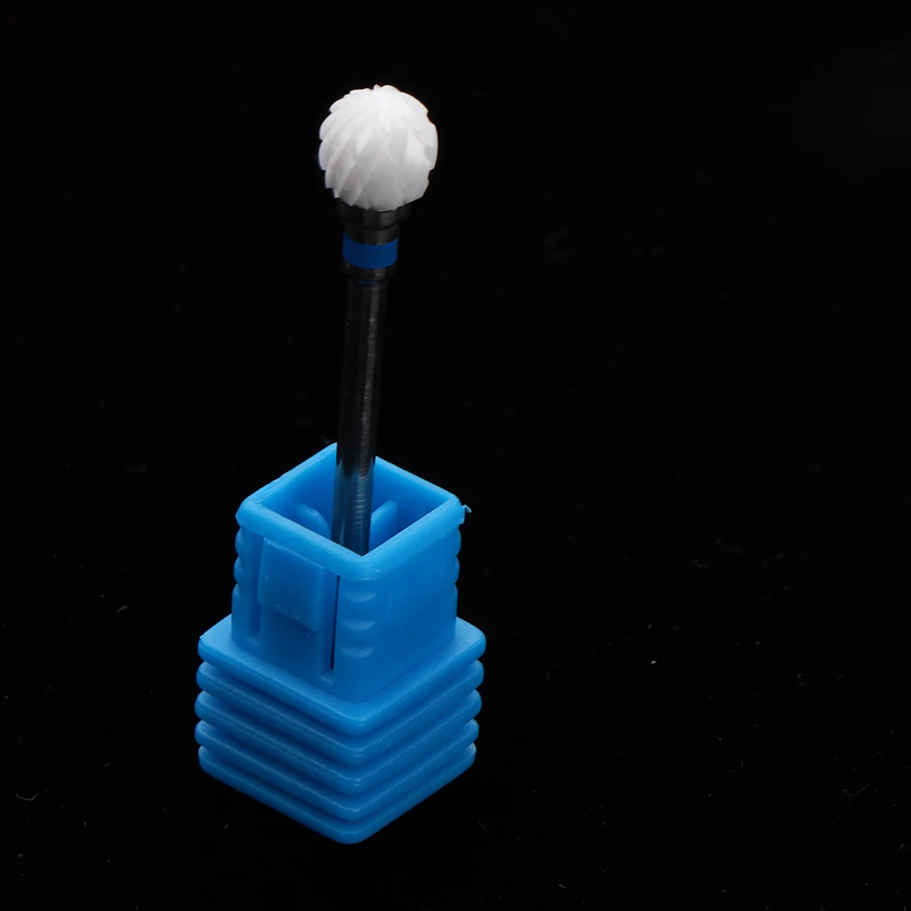 

Professional Blue Cuticle Nails File Bit for Manicure Pedicure Cuticle Gel Nail Polishing 3/32 inch