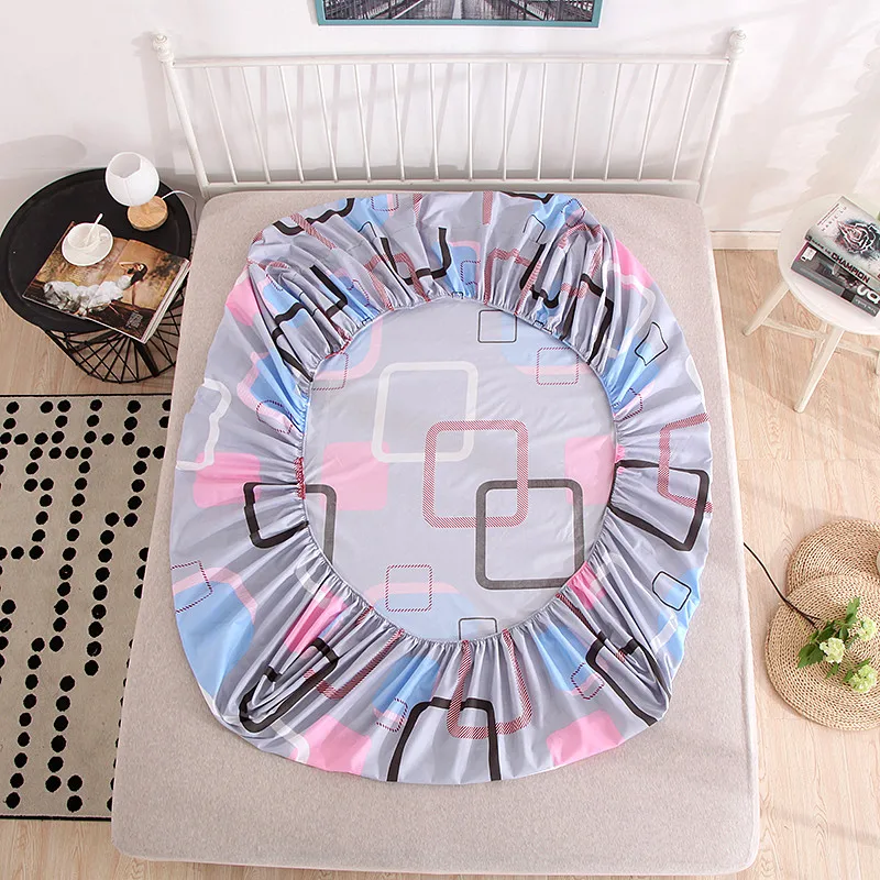 Наматрасник для постельного белья простыня односпальной и двухспальной кровати