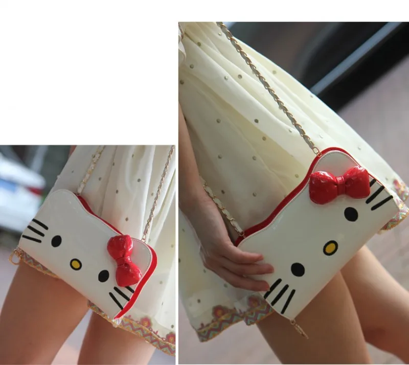 Новая ручная сумка Hello Kitty сумочка роскошные сумки для женщин Дизайнерские