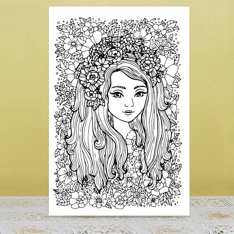 Бесшумные прозрачные штампы/уплотнения AZSG для скрапбукинга своими