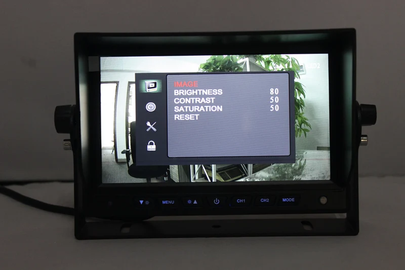 AHD 1080P CCD Автомобильная резервная камера заднего вида 18 IR светодиодный + 7 дюймов HD