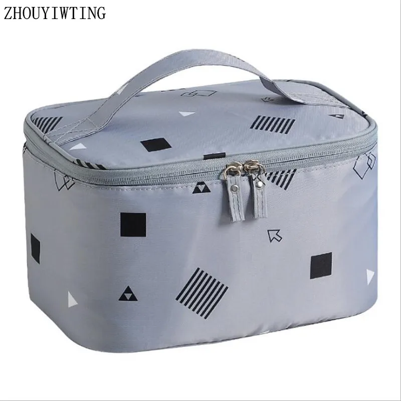 

Новая дорожная вместительная косметичка для девушек, женская косметичка для хранения, органайзер для туалетных принадлежностей, водонепро...