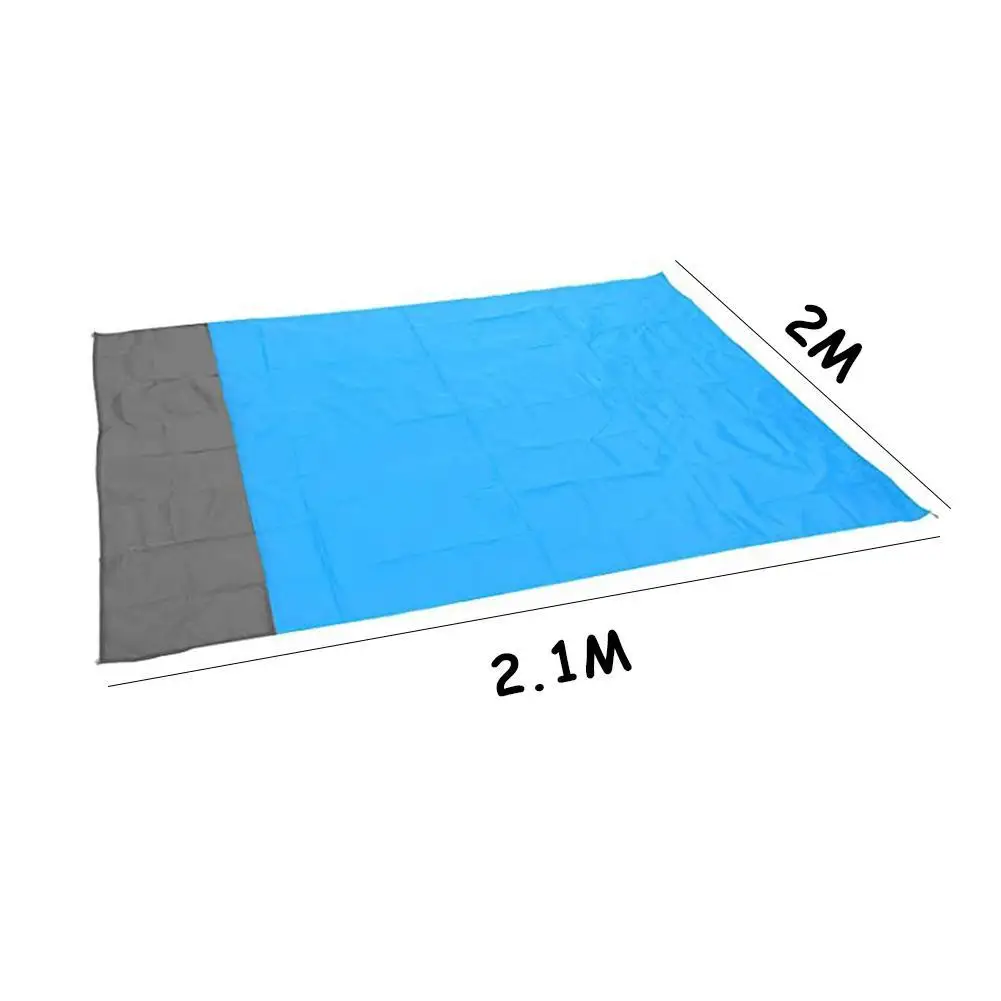 

1Set Folding Outdoor Beach Mat Portable Camping Blanket New Picnic Floor Mat Ground With Waterproof Blanket Supplies Tent S I1T4