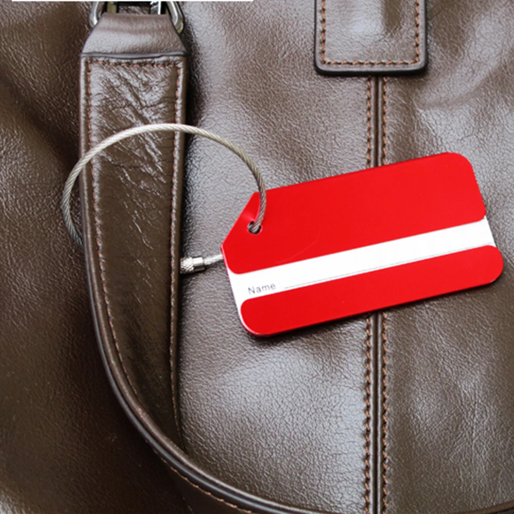 Бирки для багажа из алюминиевого сплава багажные бирки бординга карточка