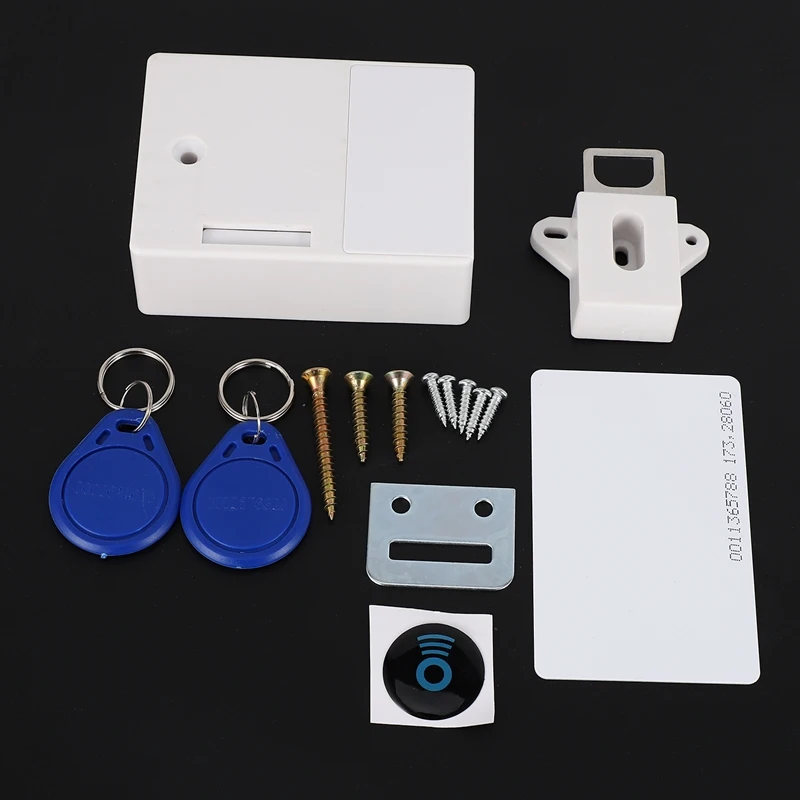 RFID Electronic Cabinet Lock DIY For Wooden Drawer Ready Use &amp Programmable Promotion | Инструменты