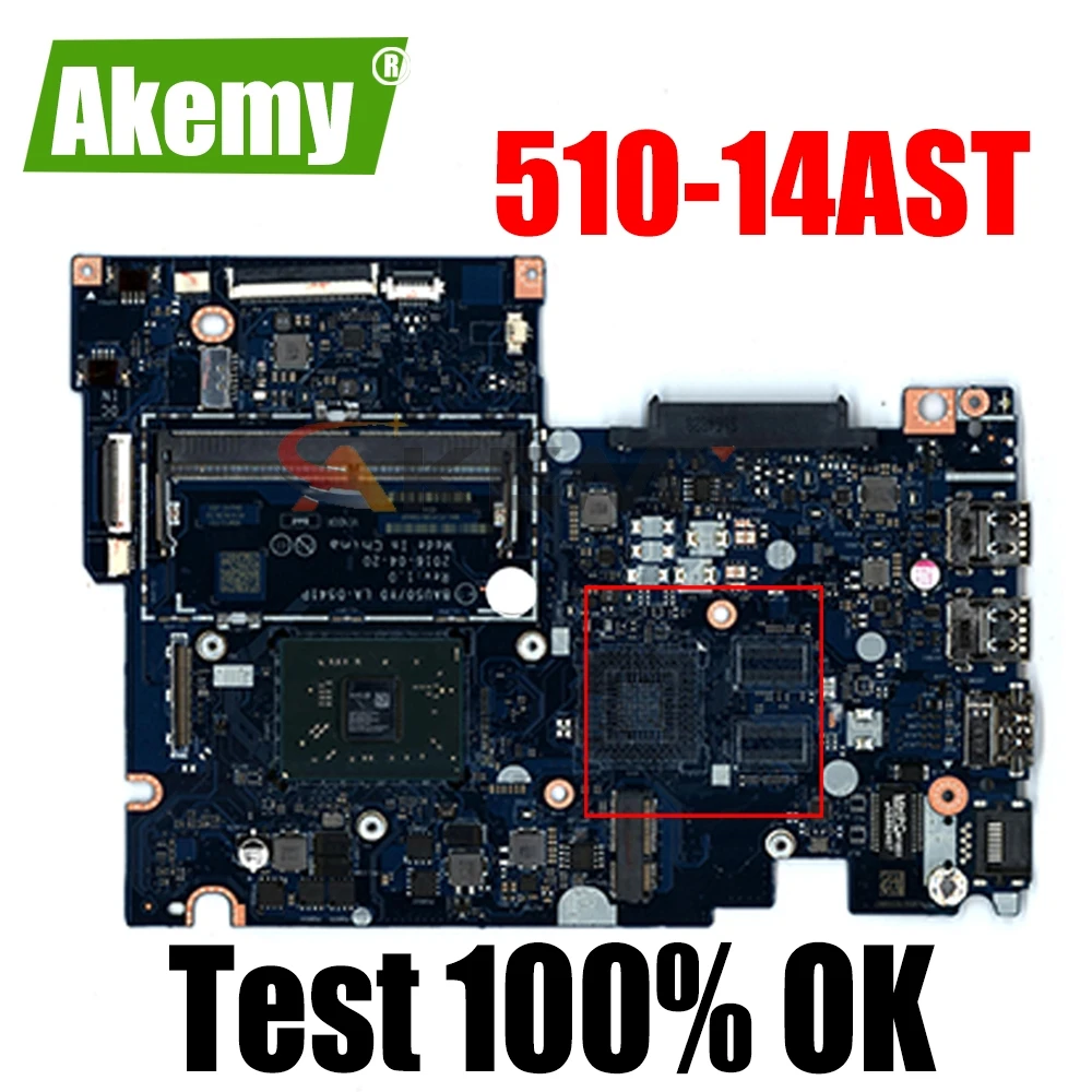 BAUS0 / Y0 LA-D541P для Lenovo ideaPad Йога 500-14ACZ 510-14AST Материнская плата ноутбука FRU 5B20J76065 с
