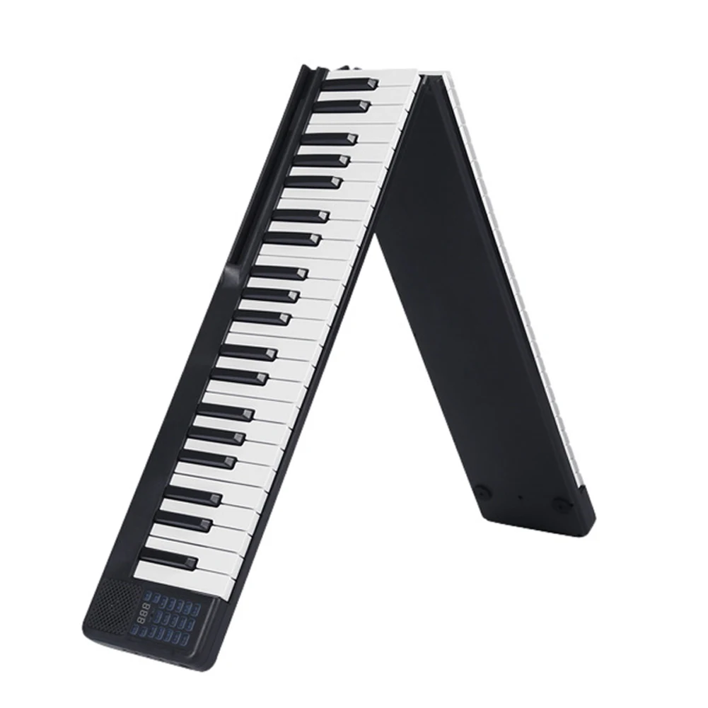 

Portable 49/88 Keys Foldable Piano Digital Piano Multifunctional Electronic Keyboard Piano for Piano Student Musical Instrument