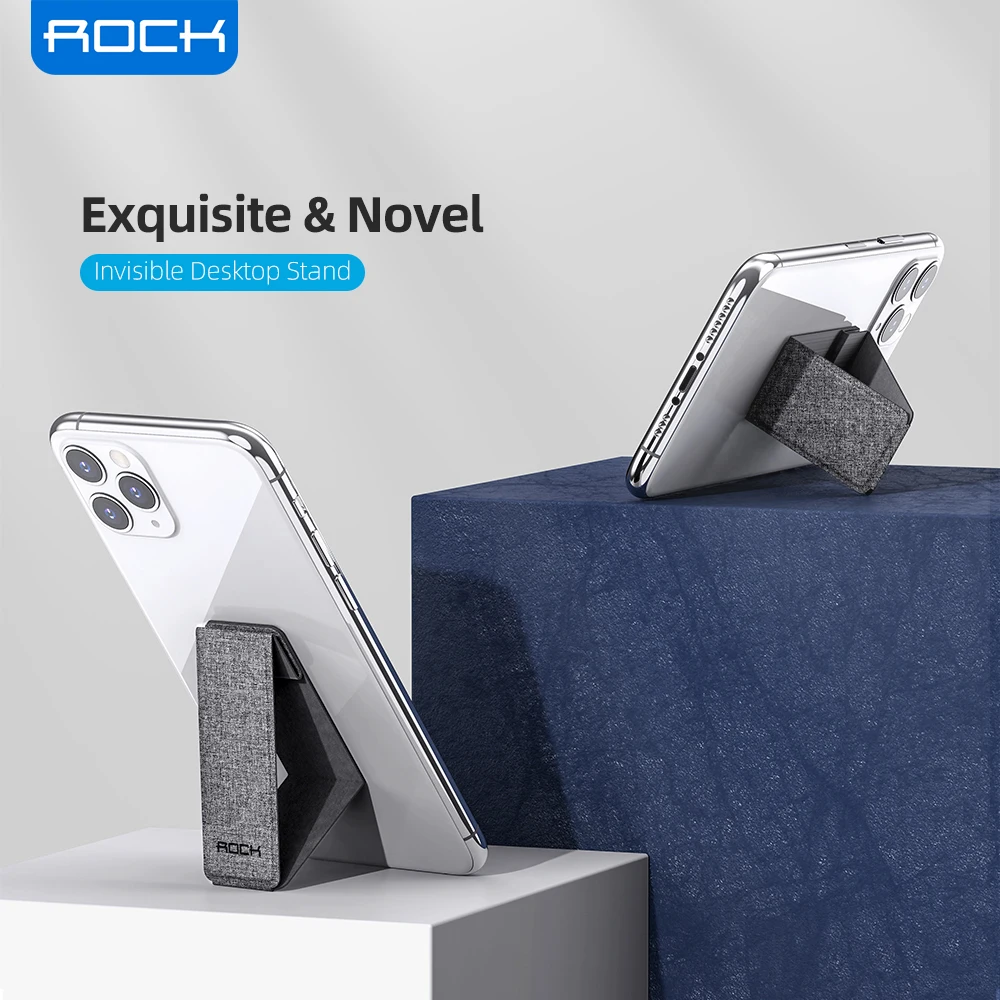Подставка Держатель ROCK для iPhone Samsung Huawei Xiaomi Oneplus iPad невидимая Магнитная Складная