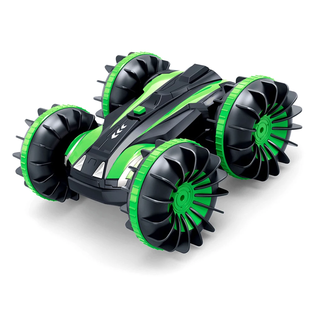 2,4G RC экскаватор трюк автомобиль 360 Вращение 2 стороны водонепроницаемый Вождение на воде земли амфибия электрические игрушки для детей