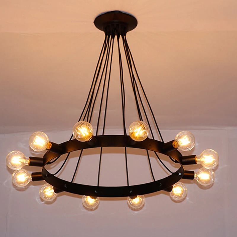 Подвесные светильники в скандинавском стиле ретро для гостиной ресторана