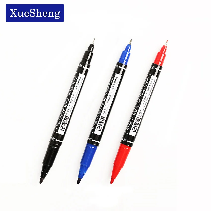 

Marker Pens Good Waterproof Ink Thin Nib Crude Nib Black New Portable Fine Colour Marker Pen 3 Color Available