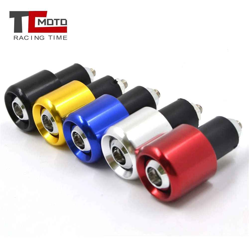 

Motorcycle 22MM Handlebar Grips Handle Bar Cap End Plugs For KAWASAKI Ninja 650r Er6f Er6n Z750 Z800 Z1000 Zx9r Zx10r