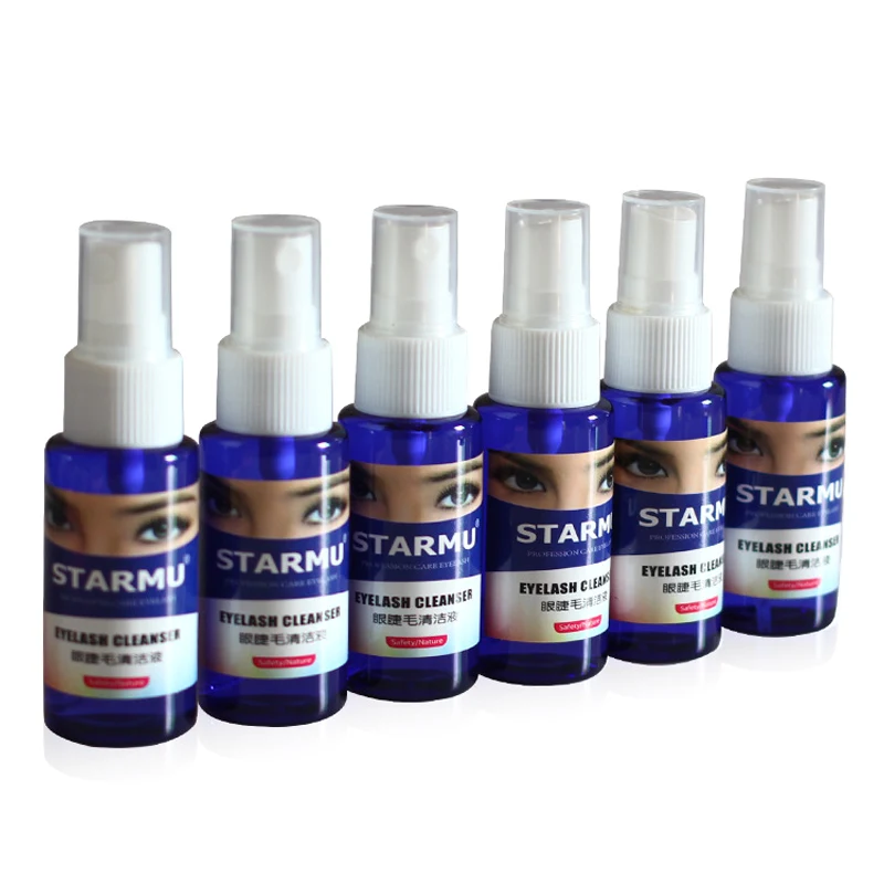 2021 жидкость для чистки ресниц наращивание накладных чистый спрей прививочное