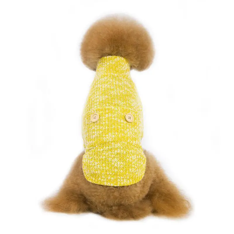 2018 осенне зимняя одежда для домашних животных теплые свитера собак свитер с