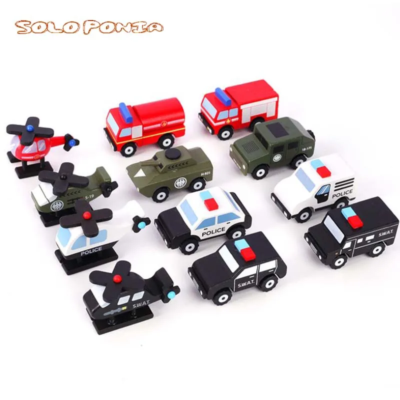 Деревянная модель 12 штук разные цвета деревянный игрушечный самолет с