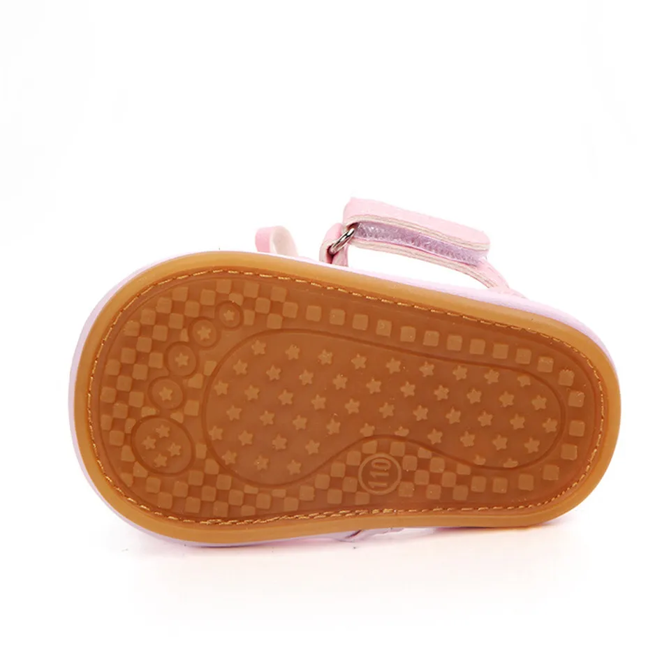 Новая обувь для маленьких девочек Сандалии новорожденных Летние сандалии из