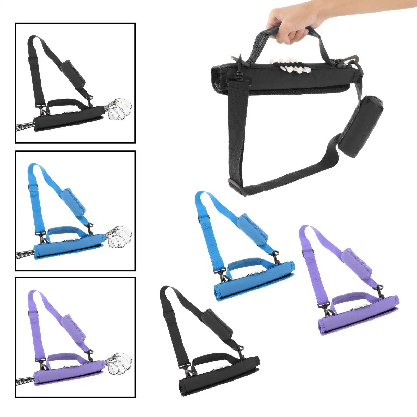 

Портативная сумка для гольф-клуба с мешочком для мячей для детей