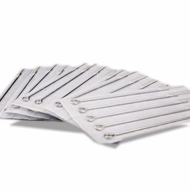 10 шт. иглы для татуировок круглые накладки и совки одноразовые тату отображаются