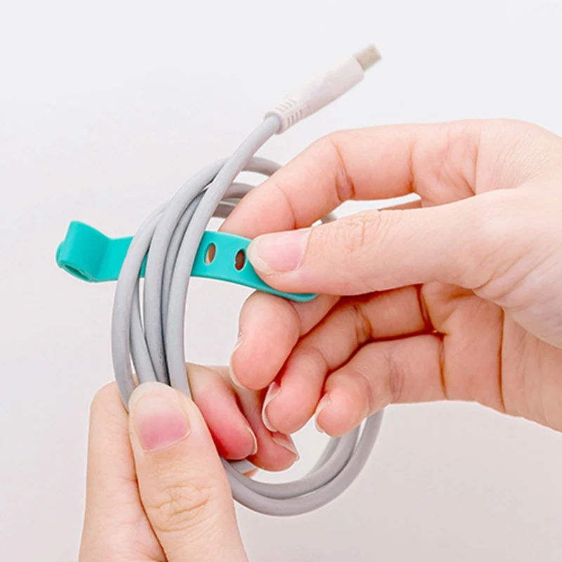 Sale 4pcs Креативные аксессуары для путешествий силикагель намотка кабеля защита