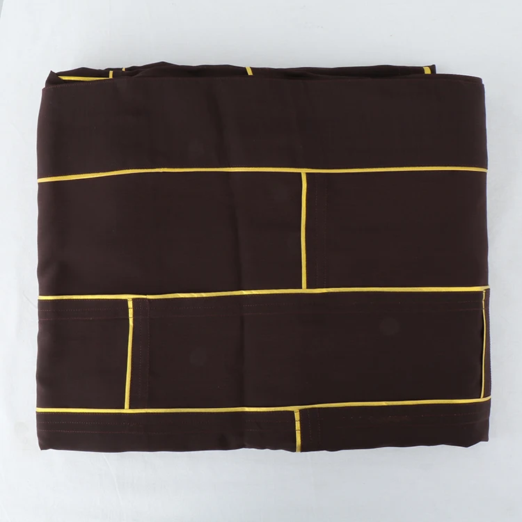 Буддийский монах халат Cassock костюм шаолина исконного происхождения кунг-фу