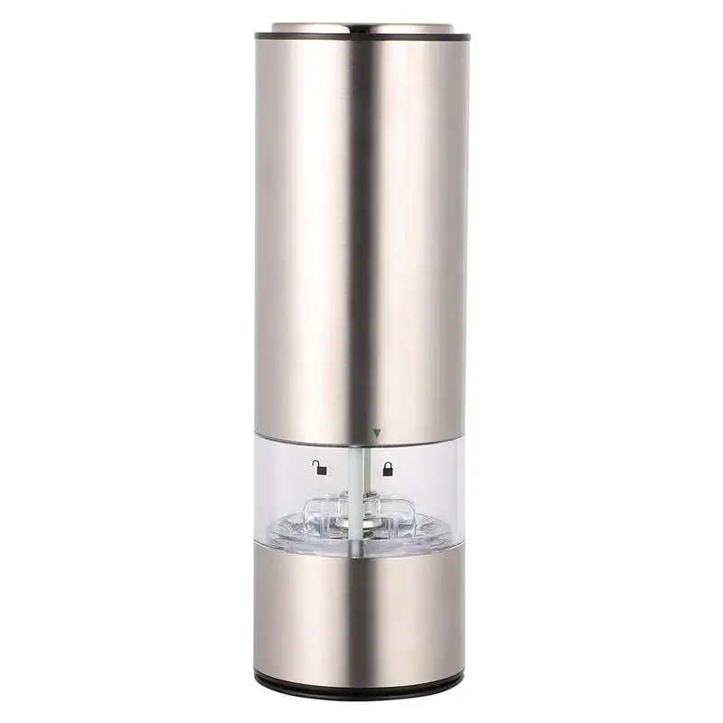 

1pc Electric Pepper Mill Stainless Steel Pepper Grinder without Battery