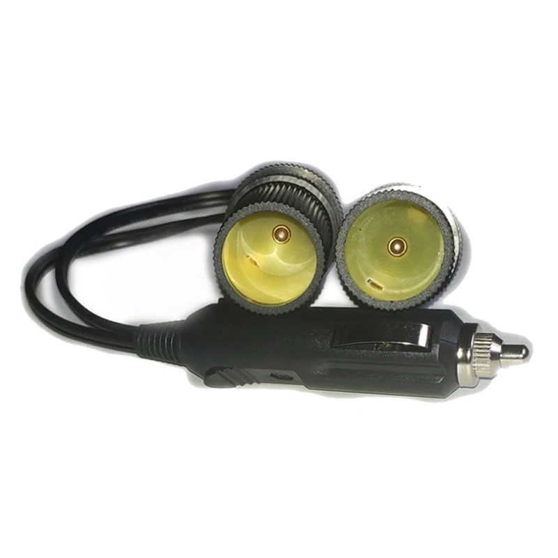 12VDouble Power Splitter 120W 5V 3.1A Dual USB Автомобильное зарядное устройство со светодиодной