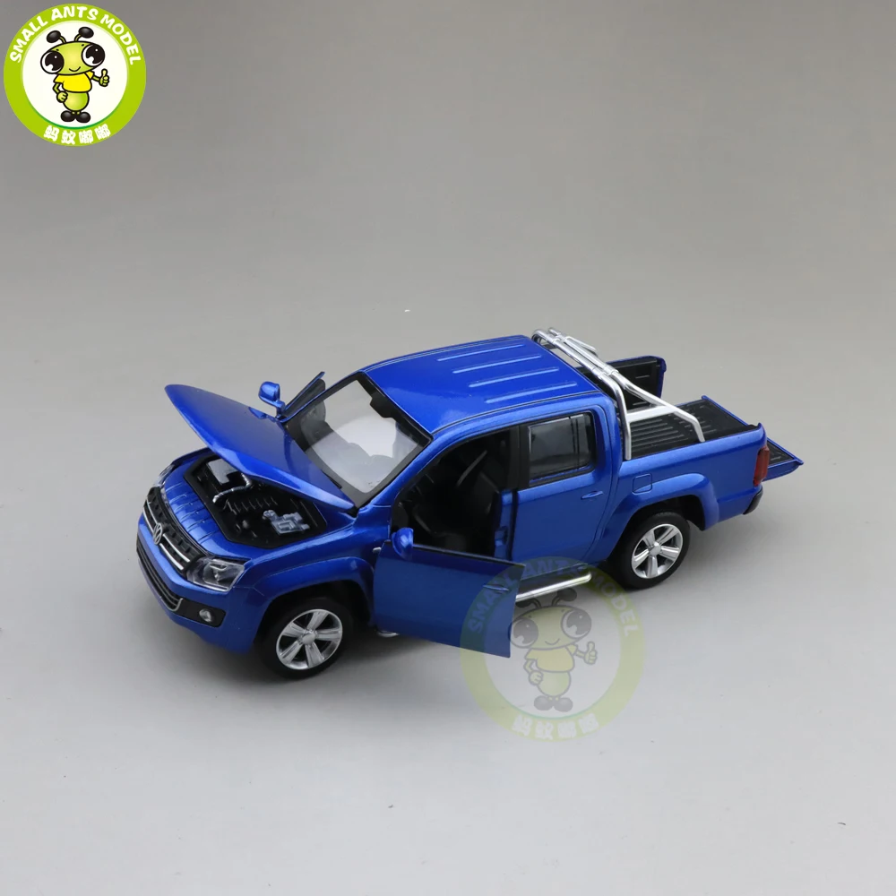 1/30 Caipo AMAROK пикап литая модель автомобиля игрушки для детей оттягивающийся музыкальный светильник подарки для мальчиков девочек